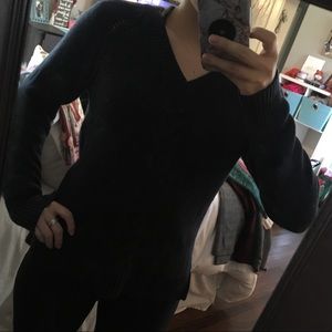 Navy pullover sweater